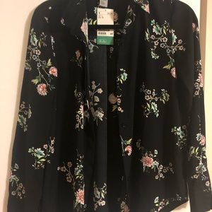 Floral H&M blouse